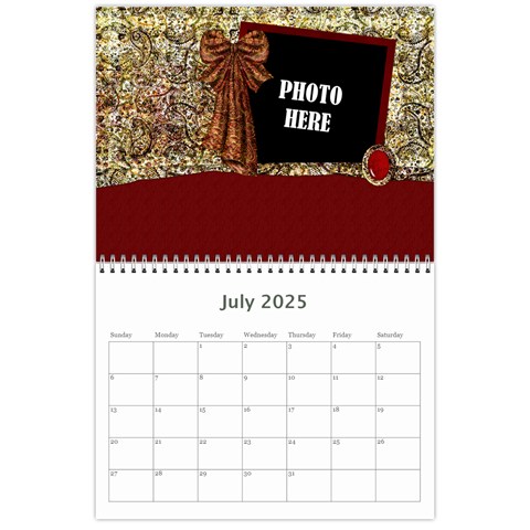 2025 Arabian Spice Calendar 1 By Lisa Minor Jul 2025