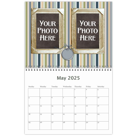 2025 My Blue Inspiration Calendar By Lisa Minor May 2025