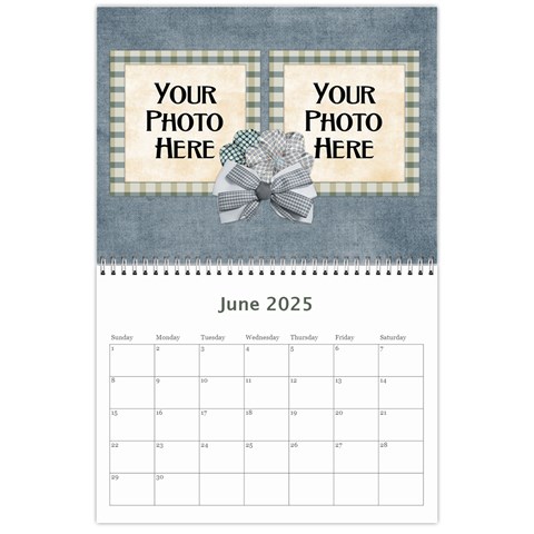 2025 My Blue Inspiration Calendar By Lisa Minor Jun 2025