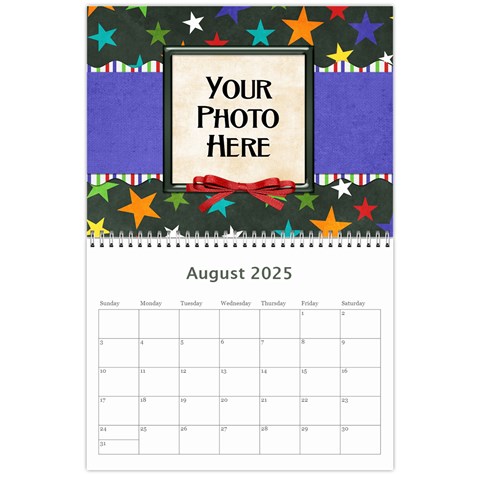 2025 Calendar Mix C By Lisa Minor Aug 2025