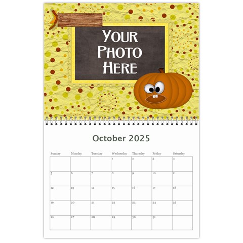 2025 Calendar Mix D By Lisa Minor Oct 2025