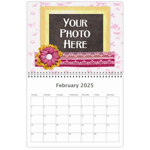 2025 Calendar Mix D By Lisa Minor Feb 2025