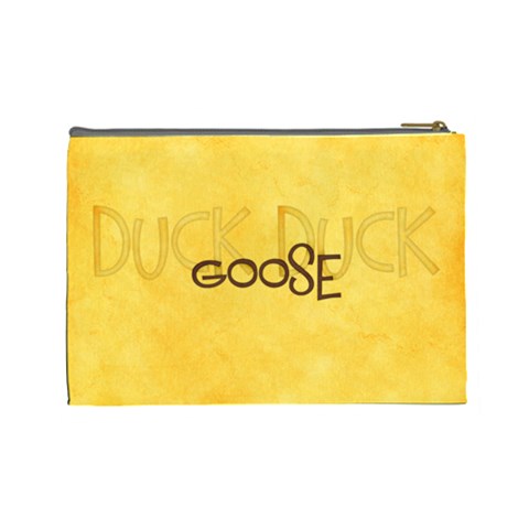 May I? Large Cosmetic Bag By Lisa Minor Back