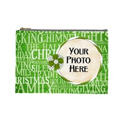 Christmas Dazzle Large Cosmetic Bag (7 styles) - Cosmetic Bag (Large)