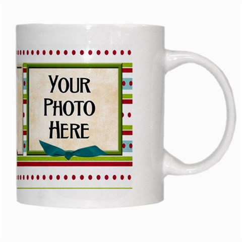 Christmas Dazzle Mug By Lisa Minor Right