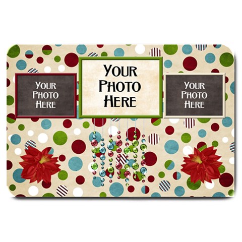 Christmas Dazzle Doormat By Lisa Minor 30 x20  Door Mat
