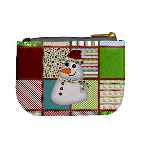 Christmas Dazzle Coin Bag By Lisa Minor Back