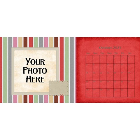 2025 Sml 11x5 Calendar By Lisa Minor Oct 2025