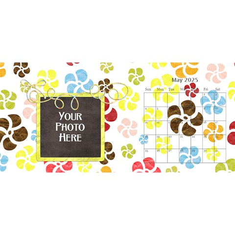 2025 Primavera 11x5 Calendar By Lisa Minor May 2025