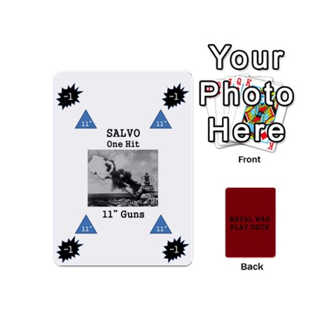 Queen Naval War Play Deck 1 By Scott Hill Front - HeartQ