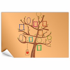 hand drawn photo tree canvas - Canvas 24  x 36 