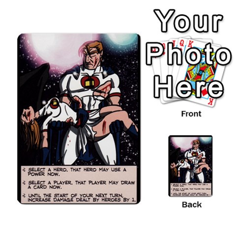 Sentinels Promos Iii (with All Promo Villians) By Charles Fox Back 1