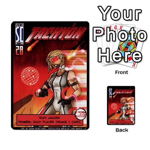 Sentinels Promos Iii (with All Promo Villians) By Charles Fox Front 7