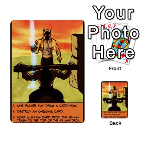 Sentinels Promos Iii (with All Promo Villians) By Charles Fox Back 8
