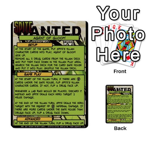 Sentinels Promos Iii (with All Promo Villians) By Charles Fox Front 14