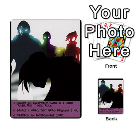 Sentinels Promos Iii (with All Promo Villians) By Charles Fox Back 2