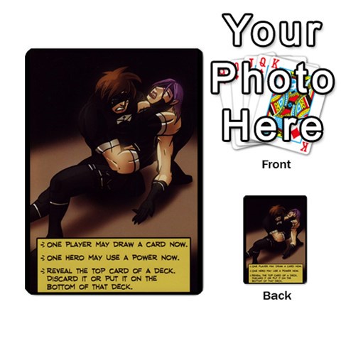 Sentinels Promos Iii (with All Promo Villians) By Charles Fox Back 20