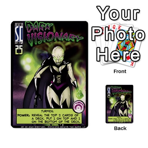 Sentinels Promos Iii (with All Promo Villians) By Charles Fox Front 4