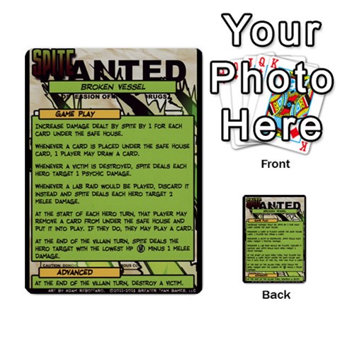 Sentinels Promos Iii (with All Promo Villians) By Charles Fox Back 34