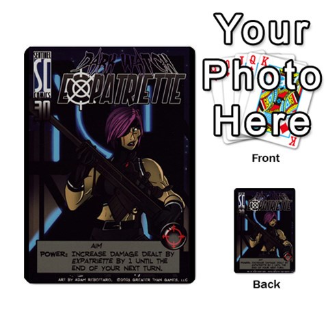 Sentinels Promos Iii (with All Promo Villians) By Charles Fox Front 37
