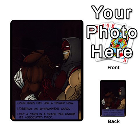 Sentinels Promos Iii (with All Promo Villians) By Charles Fox Back 38