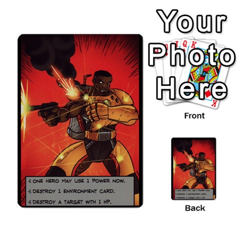 Sentinels Promos Iii (with All Promo Villians) By Charles Fox Back 42