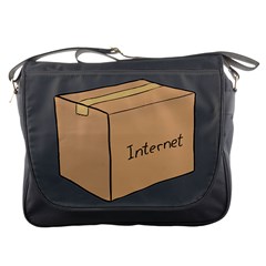 Internet Box Messenger Bag