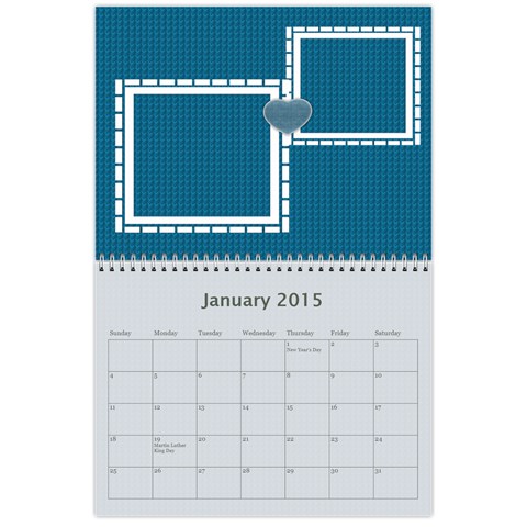 A Family Story Calendar 18m 2015 By Daniela Jan 2015
