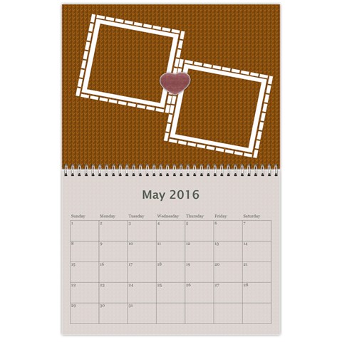 A Family Story Calendar 18m 2015 By Daniela May 2016