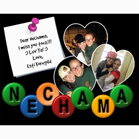 Nechama B Collage By Kornie 10 x8  Print - 1