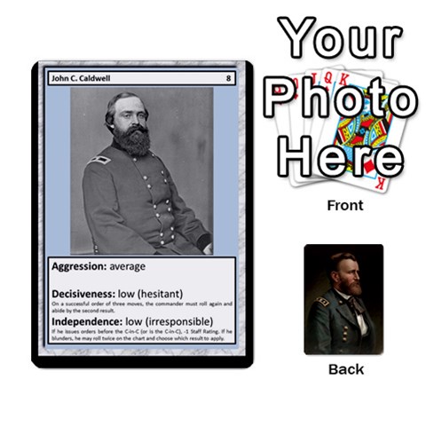 King Union Officer Cards By Craig Welter Front - SpadeK