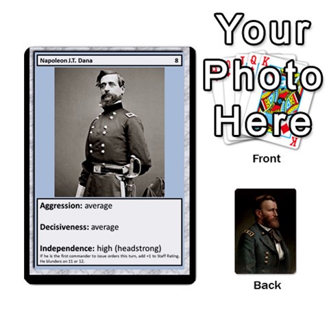 Union Officer Cards By Craig Welter Front - Heart6