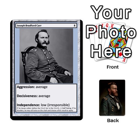 Union Officer Cards By Craig Welter Front - Diamond3