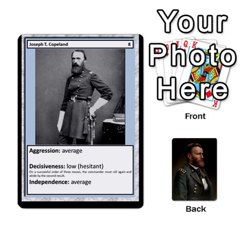 Union Officer Cards By Craig Welter Front - Diamond5