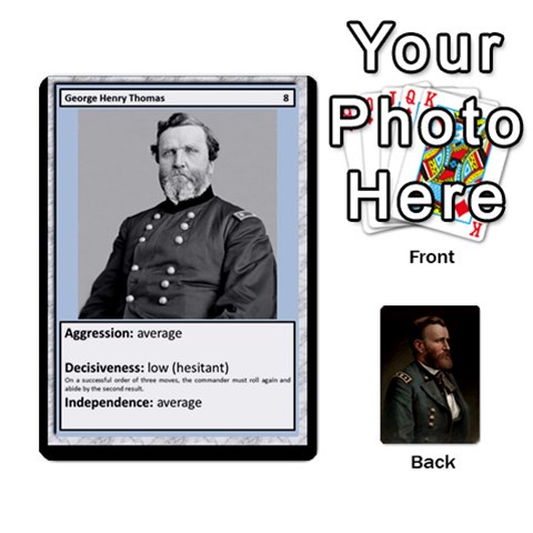 Union Officer Cards By Craig Welter Front - Diamond7