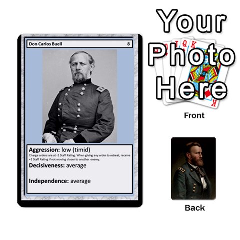King Union Officer Cards By Craig Welter Front - DiamondK