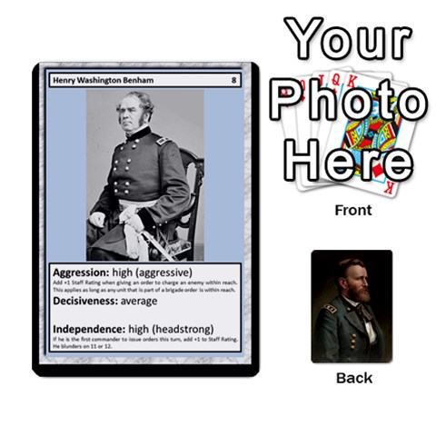Union Officer Cards By Craig Welter Front - Spade6