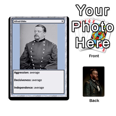Union Officer Cards By Craig Welter Front - Club4