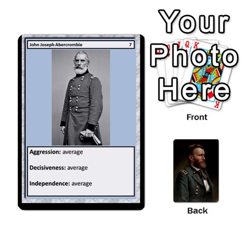 Union Officer Cards By Craig Welter Front - Club6