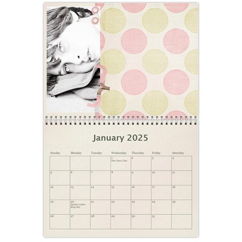 Wall Calendar 11 X 8 5 By Deca Jan 2024