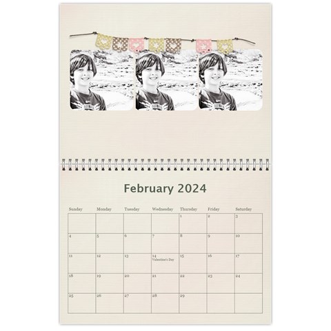 Wall Calendar 11 X 8 5 By Deca Feb 2024
