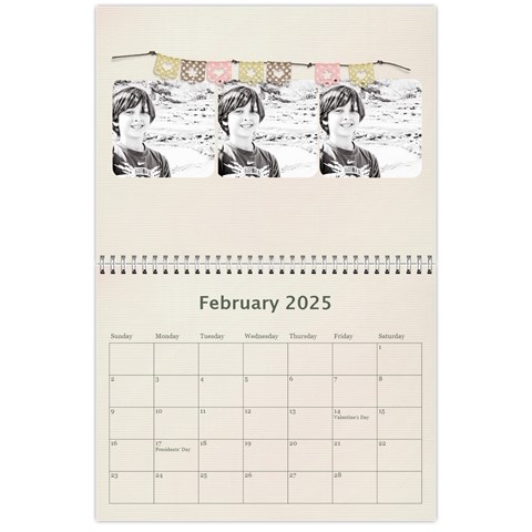 Wall Calendar 11 X 8 5 By Deca Feb 2025