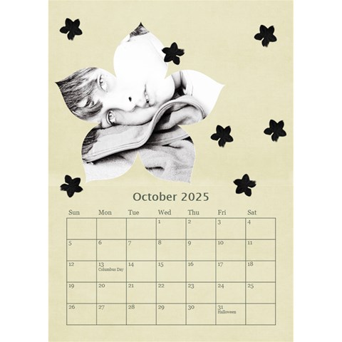 Desktop Calendar 6 x8 5  By Deca Oct 2025