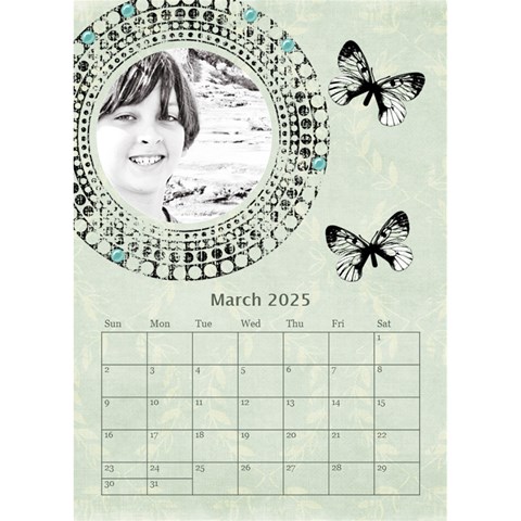 Desktop Calendar 6 x8 5  By Deca Mar 2025