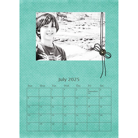 Desktop Calendar 6 x8 5  By Deca Jul 2025