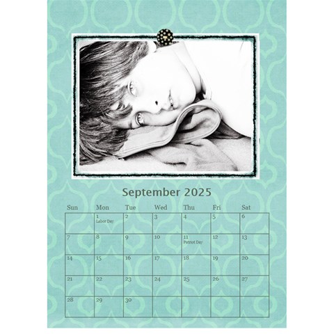 Desktop Calendar 6 x8 5  By Deca Sep 2025