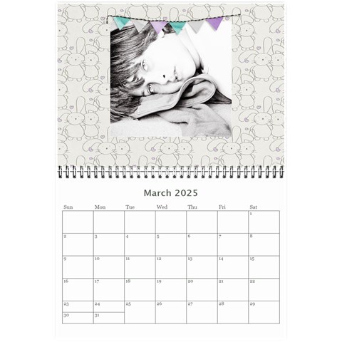 Wall Calendar 8 5  X 6  By Deca Mar 2025