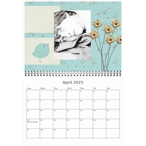Wall Calendar 8 5  X 6  By Deca Apr 2025