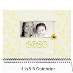 Wall Calendar 11 x 8.5 - Wall Calendar 11  x 8.5  (12-Months)