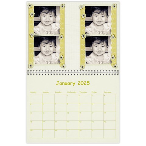 Wall Calendar 11 X 8 5 By Deca Jan 2025